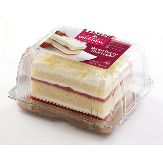 Simply Original STRAWBERRY SHORTCAKE Dessert Cake, 12 x 19 oz Case - DOT product image 8
