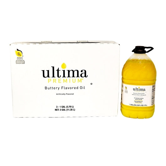 Ultima Premium Buttery Liquid Butter Alternative Oil, 3 x 1 GA Case - DOT product image 8