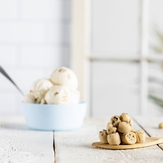 Rhino Foods Ready-To-Eat 1/2 Inch Chocolate Chip Cookie Dough: No Egg, 1 x 15 lb Case - Bakery & Desserts - image 2