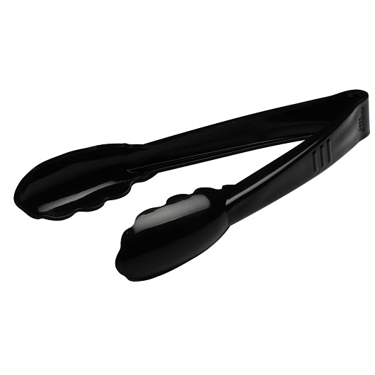 Fineline Settings Black Plastic Extra Heavy Duty 9" Tongs, 1 x 24 x 24 ct Case - Plates Bowls - image 2