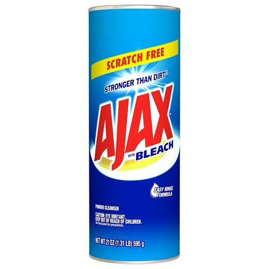 Ajax Double Bleach Scourer Cln, 12 x 21 oz Case - Cleaners & Sanitizers
