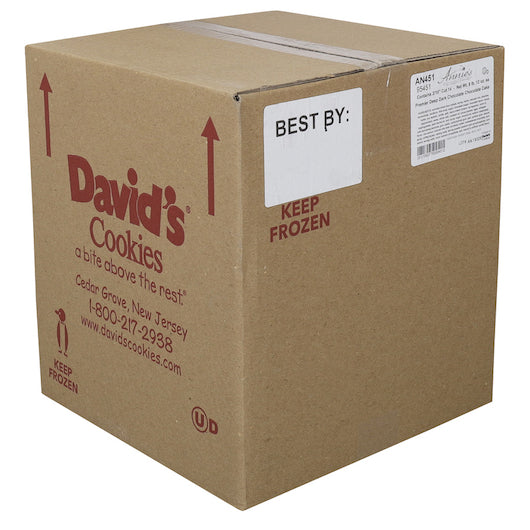 Annie's Eruo American Premier Deep Dark Chocolate 14 Slice Cake, 2 x 8.75 lb Case - DOT product image 3