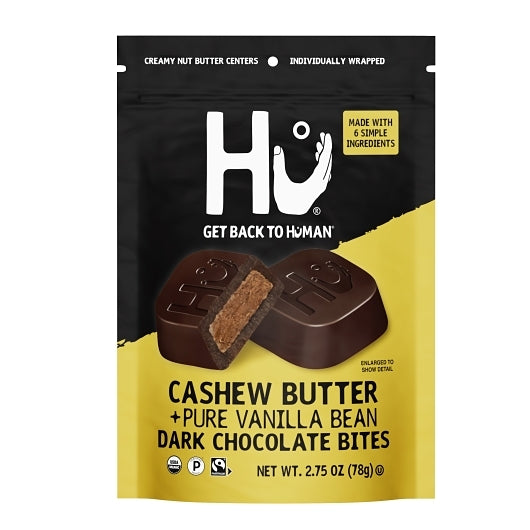 Hu Cashew Butter & Pure Vanilla Bean Bites, 6 x 2.75 oz Case - Nuts & Seeds - image 2