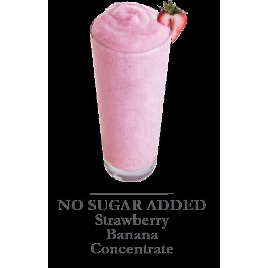 Barfresh Strawberry Banana Non-Dairy Smoothie Concentrate 1+1 No Sugar Added, 4 x 128 oz Case - DOT product image 2