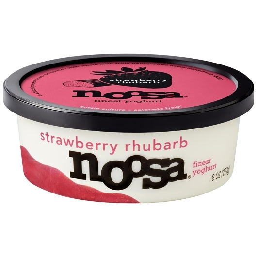 Noosa Yoghurt Strawberry Rhubarb Yogurt, 8 x 8 oz Case - Cheese & Dairy - image 2