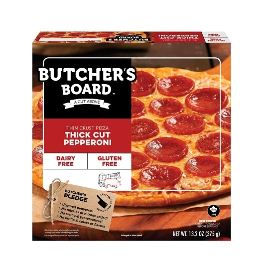 Butcher's Board Thick Cut Pepperoni Pizza, 8 x 13.2 oz Case - Prepared Foods - image 2