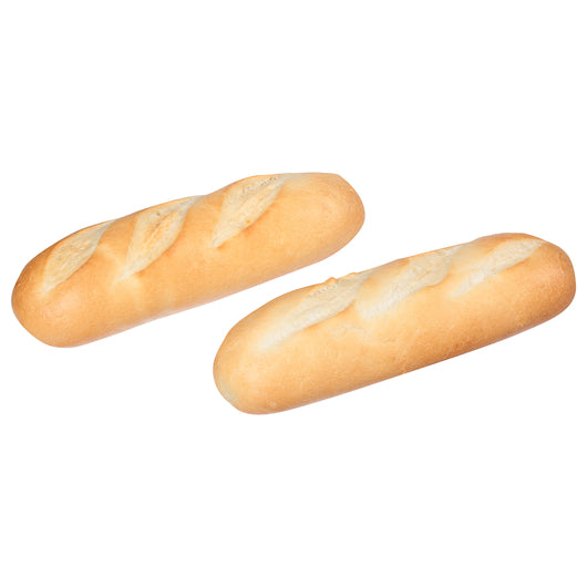 Signature French Bread 7.5 Inch Signature Breads Non-GMO Unsliced Long French Hoagie Roll, 72 x 3.25 oz Case - DOT product image 2