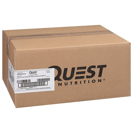 Quest Nutrition Protein Bar White Chocolate Raspberry, 12 x 2.12 oz Case - Candy & Confections - image 2