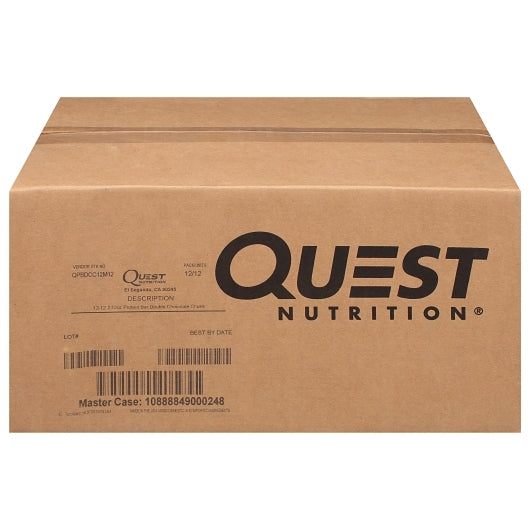 Quest Nutrition Double Chocolate Chunk Bar, 12 x 2.12 oz Case - Candy & Confections - image 2