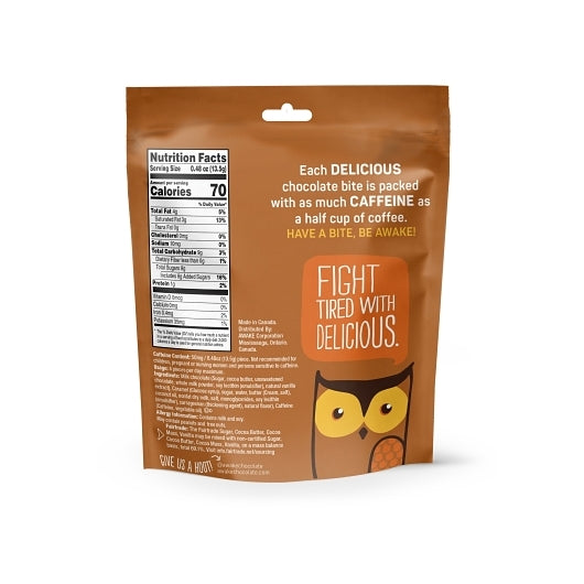 Awake Caffeinated Chocolate Caramel Milk Chocolate Bites, 10 x 8 ct Case - Candy & Confections - image 2