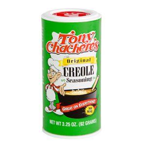 Tony Chachere's Seasoning Creole, 3.25-Ounce (Pack of 12)