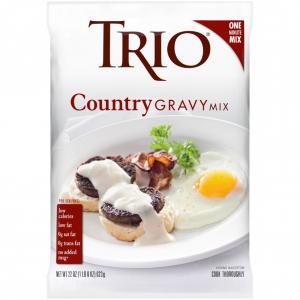 Trio Country Gravy Mix, 8 x 1.373 lb Case