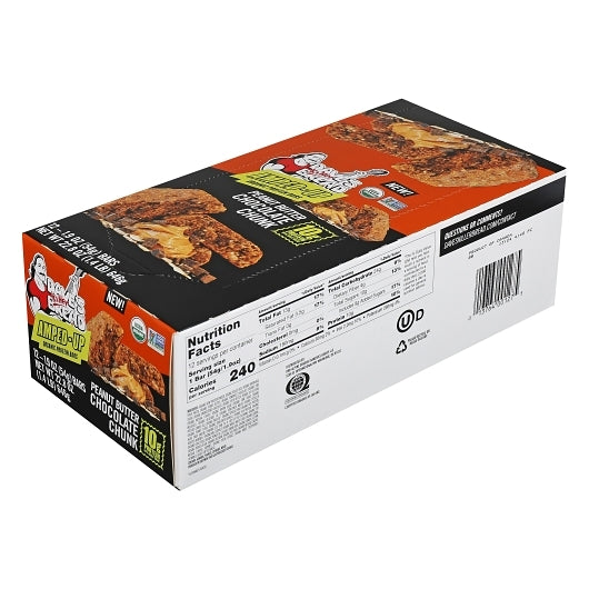 Dave's Killer Bread Peanut Butter Chocolate Chip Protein Bar, 1 x 12 x 1.9 oz Case - Breads, Rolls & Buns