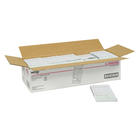 Magnolia Evaporated Milk GUEST CHECK 2 PART CARBON GREEN, 50 x 50 x 1 each Case - DOT product image 7