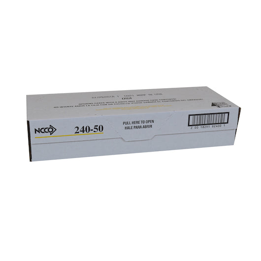 NCCO National Checking Guest Check 1 Part Green 17 Line, 50 x 100 SH Case - DOT product image 2