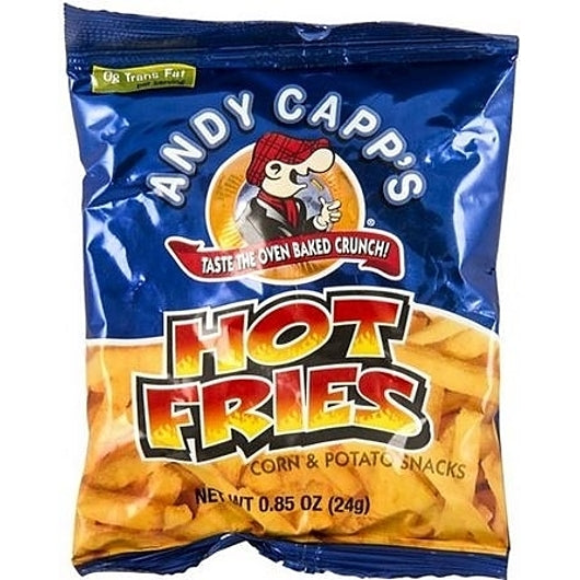 Andy Capp's HOT FRIES UNPRICED DISPLAY READY, 8 x 8 oz Case - DOT product image 2