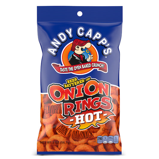 Andy Capp's Hot Onion Rings, 12 x 2 oz Case - Frozen Snacks & Appetizers - image 2
