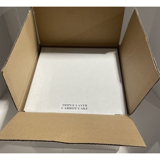 Love And Quiches 9 Inch Sky High Carrot Cake, 2 x 2 x 6.37 lb Case - DOT product image 2