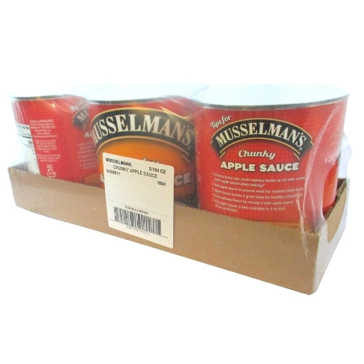 Musselman's Sweetened Chunky Applesauce, 3 x 104 oz Case - DOT product image 6
