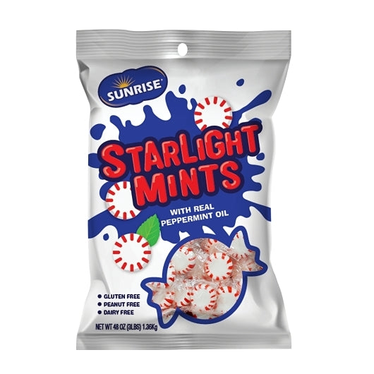 Sunrise Peppermint Candy Individually Wrapped, 8 x 9 oz Case - Candy & Confections - image 2