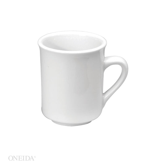 Oneida 10 Ounce Bright White Cafe© Mug, 1 x 36 each Case - Glassware & Drinkware