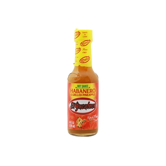 El Yucateco Habanero & Grilled Pineapple Hot Sauce, 12 x 4 fl oz Case - Condiments & Sauces - image 2