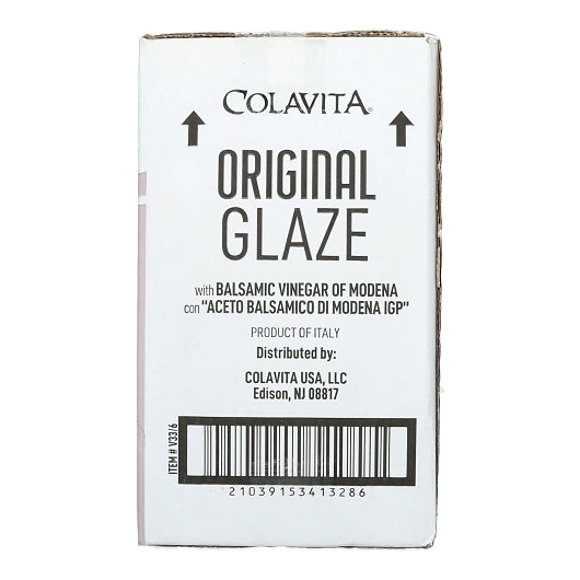 Colavita Balsamic Vinegar Glace Oil Bottle, 6 x 32 fl oz Case - DOT product image 8