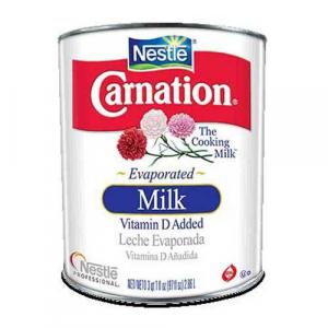 Carnation Evaporated Milk, Vitamin D Added (96 Oz. Cans, 6 Per Case)