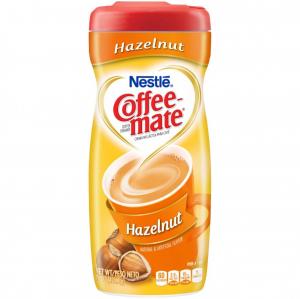 Coffee-mate Coffee Creamer Hazelnut, 15 Ounce (Pack of 6)