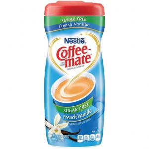 Coffee-Mate Coffee Creamer Sugar-Free French Vanilla Powdered 10