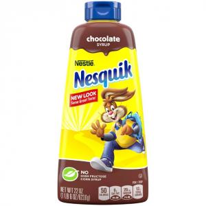 Nestle Nesquik Milk Flavoring Chocolate Syrup (22 Oz, Pack Of 6)
