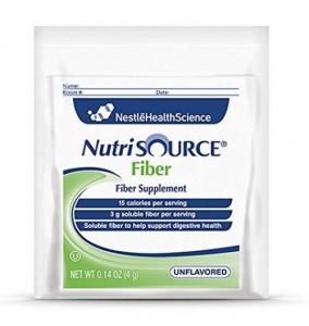 Nestle Nutrisource Soluable Fiber Powder, 4 Gram - 72 per case.
