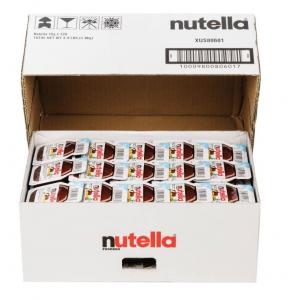 Nutella Chocolate Hazelnut Spread, Single Serve Mini Cups, .52 oz. Pack of 120 Count