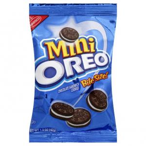 Mondelez Oreo Mini Snack Cookies Single Serve 1.5oz (PACK OF 60)