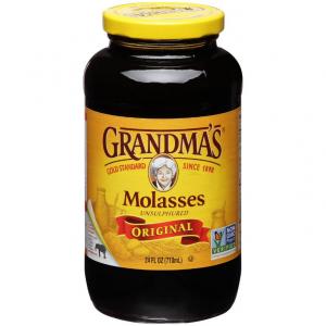 Grandma Unsulphered Baking Molasses 12 Case 24 Ounce