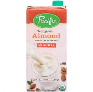 (12 Pack) Pacific Organic Almond Milk, Non-Dairy Beverage (32 Fl.Oz, 12 Per Case)