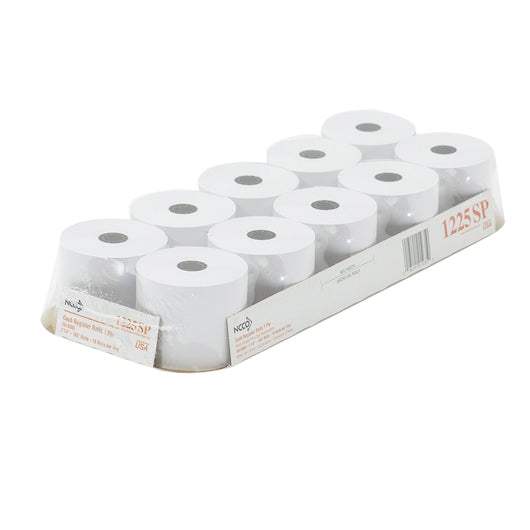 NCCO National Checking Tape Register Roll 2.25 White Ipl 1-40 Roll, 1 x 40 RL Case - DOT product image 2