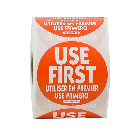 NCCO Use First Removable Labels, 24 x 500 each Case - Food Labels & Day Labels - image 2