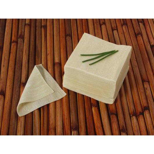 Golden Tiger 3.5 Inch X 3.5 Inch Wonton Wrappers, 12 x 1 lb Case - GS1 styled product image