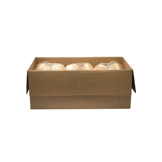 Alpha Baking Split Top Potato Bun, 6 x 12 x 3.25 oz Case - Frozen Potatoes Sides - image 2