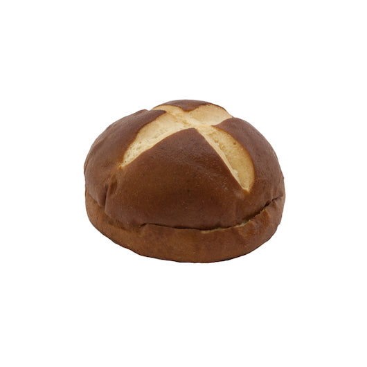 Alpha Baking Pretzel Hamburger Bun, 6 x 4 oz Case - DOT product image 2