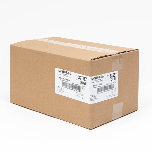 Wholly AVOCADO TRAY, 1 x 8 ct Case - GS1 closed shipping case image