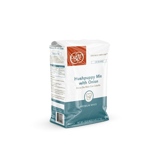 Golden Dipt Hush Puppy Batter with Onion Mix 5lbs (PACK OF 6) - DOT product image 2