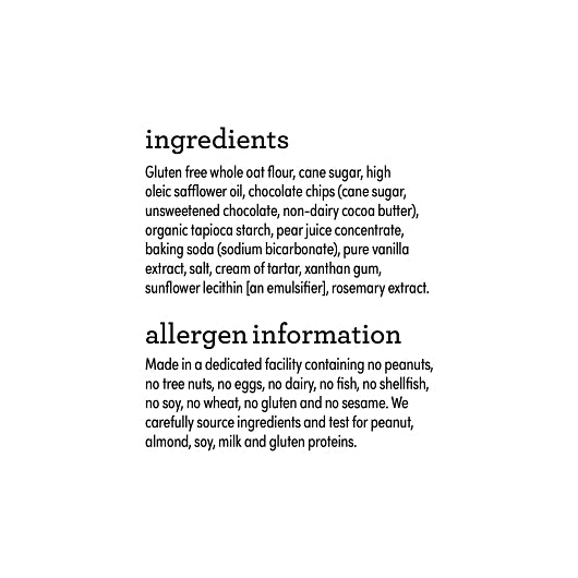 Homefree Gluten-Free Chocolate Chip Mini Cookies, 64 x 1.1 oz Case - DOT product image 8