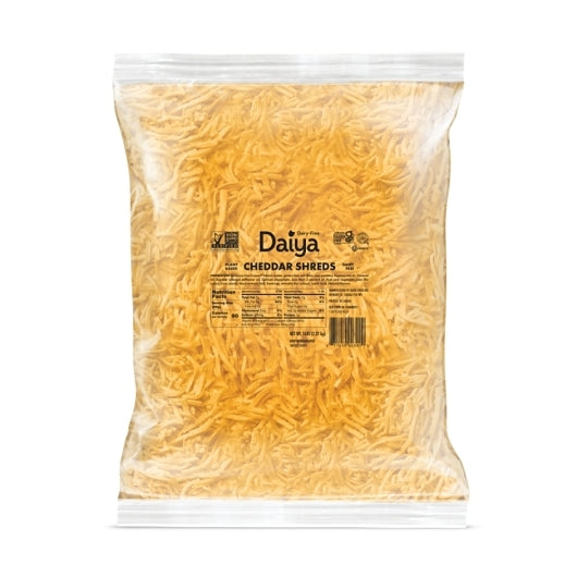 Daiya Vegan Dairy-Free Cheddar Shreds, 3 x 5 lb Case - Cheese & Dairy - image 2
