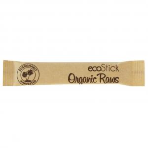 Ecostick Single Serve Turbinado Sticks, 3 Gram -- 2000 per case.