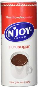 N Joy, Sugar Granulated Canister Pack, 20 oz, 24 Ct