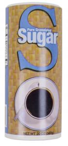 P.L. Canisters Sugar, Bulk Size Case, Bulk Size Case (20 Oz, 24 Per Case)
