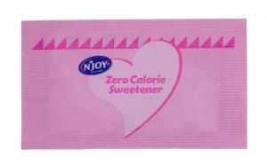 N'Joy Zero Calorie Sweetener, Pink Saccharin Packets, 2000 Count