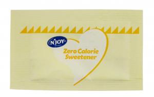 Njoy Yellow Sucralose Sugar Substitute, 1 Gram -- 2000 per case.